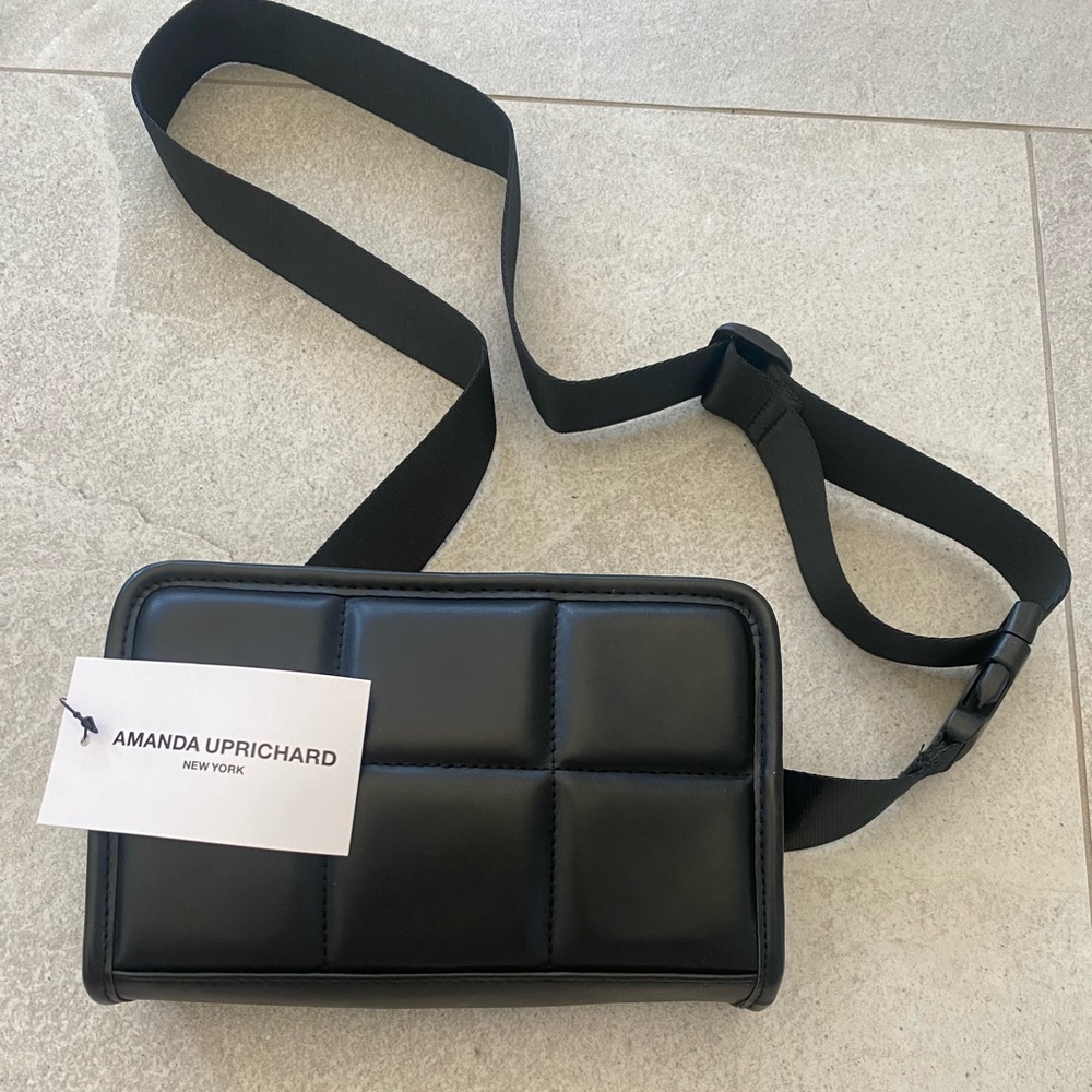 Amanda Uprichard Belt Bag Black NWT